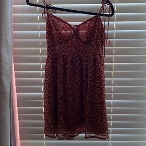 princess polly red tie dress